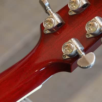 Minty! 2017 Heritage H-535 Semi-Hollow Electric Guitar Figured Cherry + COA OHSC image 18