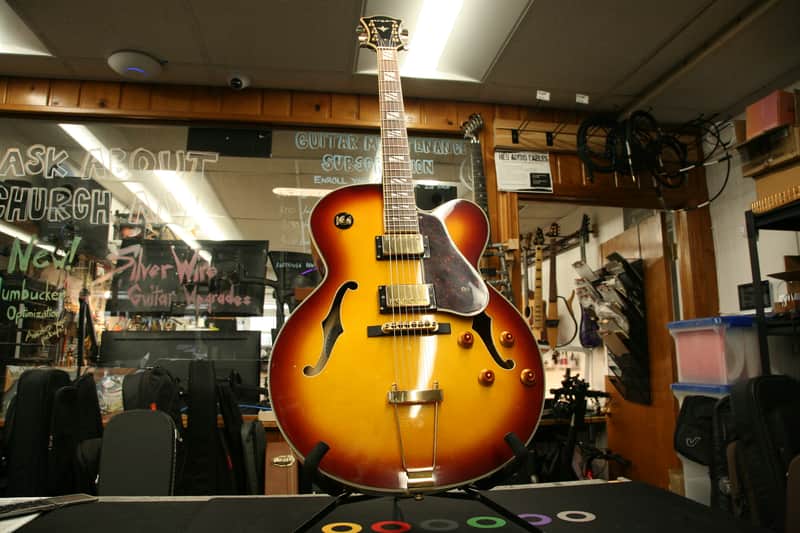 Aria Pro II FA-70 Jazz Hollowbody Archtop in 3 Color Sunburst image 1