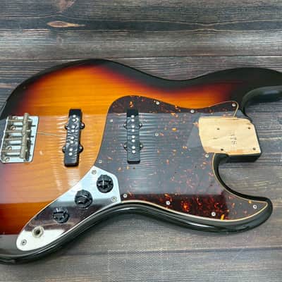Fender Japan JB62-US Jazz Bass Alder Body 3TS Sunburst/USA Pickups image 2