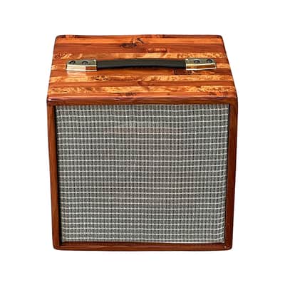 Unique Ashen 1x10 Handmade Redwood Guitar Cabinet Enclosure (empty) image 2