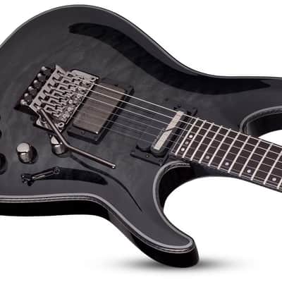Schecter Hellraiser Hybrid C-1 FR S Trans Black Burst image 3