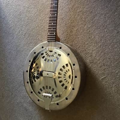 Dobro Custom Octave Mandolin early 70s - brass and chrome with wood neck image 1