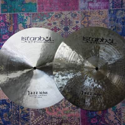 Istanbul Agop 15" Special Edition Jazz Hi-Hat (Pair) 2010s - Traditional image 1