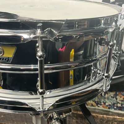 Ludwig – Mark Schulman Collection 5x14" LB400BT Brass Edition Supraphonic Tube Lug Snare Drum, 10 Tube Lugs image 8