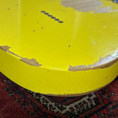 Fender Custom Shop '52 Heavy Relic Telecaster 2013 Graffiti Yellow image 14