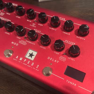 Blackstar AMPED 2 Dept. 10 100-Watt Guitar Amp Pedal 2023 - Present - Red image 2