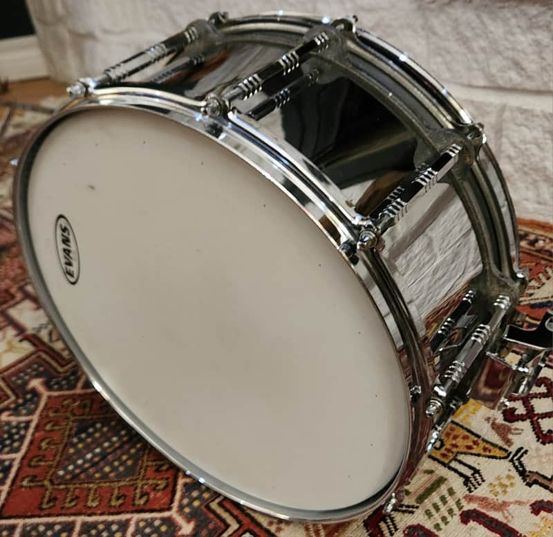 STUDIO SALE! Pearl Free Floating COS Snare 1983 Japan image 1