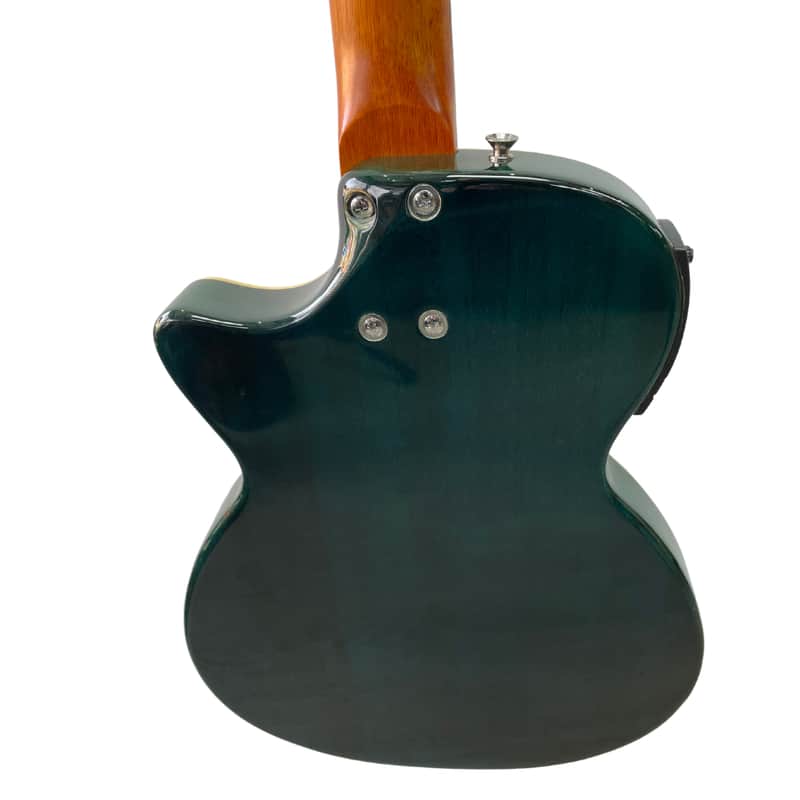 Crafter CT-120 TBU Transparent Blue Electro Acoustic Guitar | Reverb