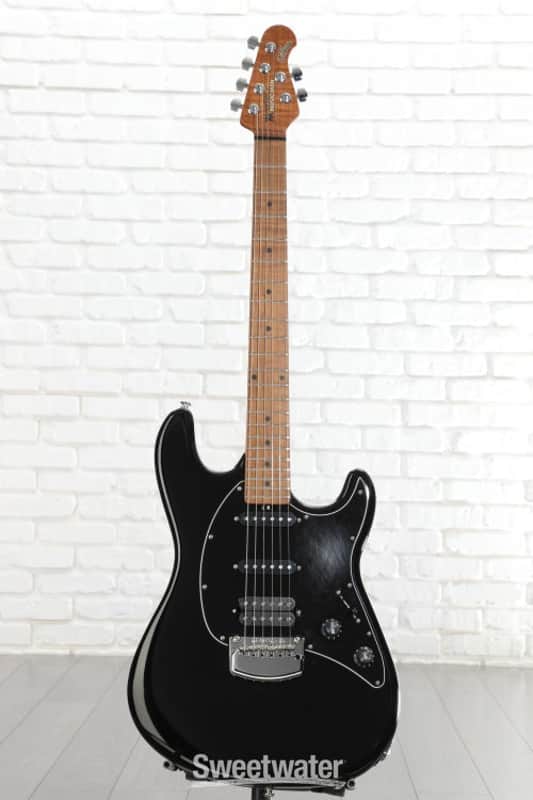 Ernie Ball Music Man Cutlass RS HSS Electric Guitar - Black (CutRSHSSBkd1) image 1