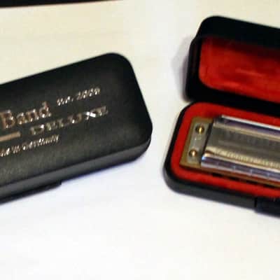 Hohner M200502 Marine Band Deluxe Harmonica - Key of F image 1