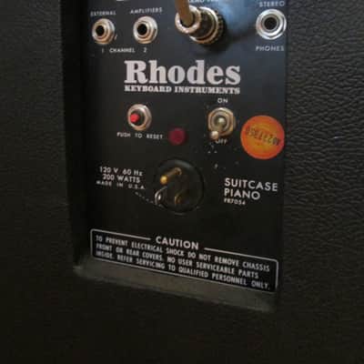 Fender Rhodes Suitcase 73 Fully Restored image 6