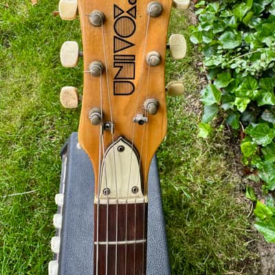 Vintage Univox Hi-Flier Phase III Sunburst MIJ Kurt Cobain Nirvana All Original image 3
