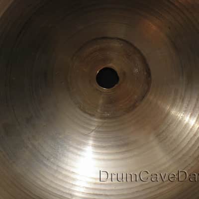 22" VINTAGE 1970s ZILDJIAN LIGHT RIDE CYMBAL, HOLLOW LOGO, BENDALE THIN, 2580 grams image 6
