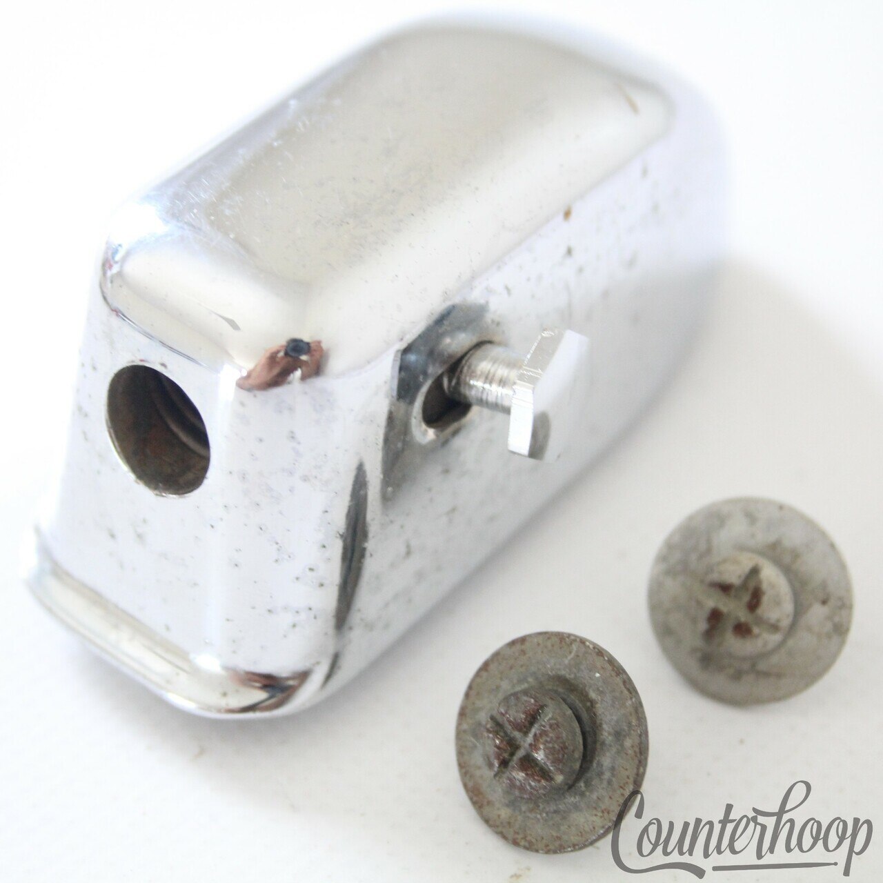 Slingerland Push-Button Floor Tom Drum Leg Mount Vintage 60s Sound King Chrome* — main photograph