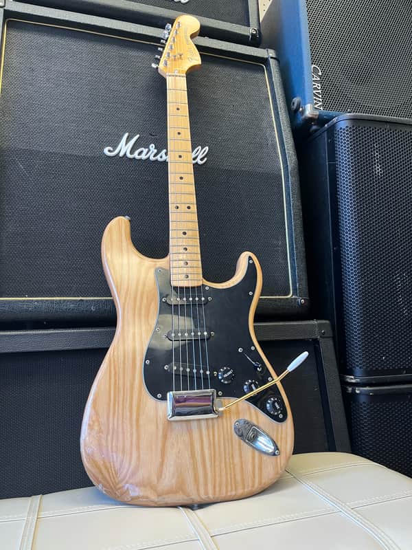 VINTAGE 1979 Fender Stratocaster USA Natural Finish image 1