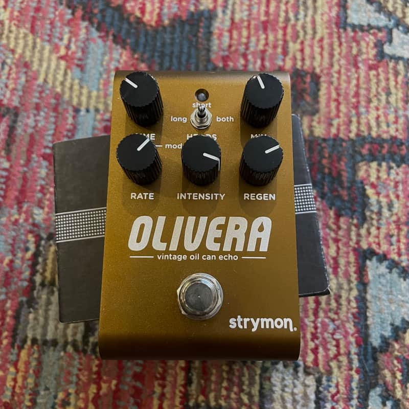 Strymon Olivera Vintage Oil Can Echo 2025 - Present - Olive image 1