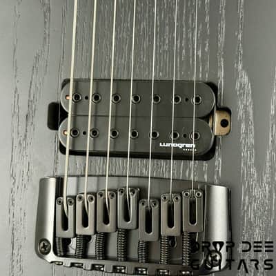 Schecter Diamond Series Keith Merrow KM-7 MK-III EX 7-String Baritone Electric Guitar - Satin Black Open Pore image 6