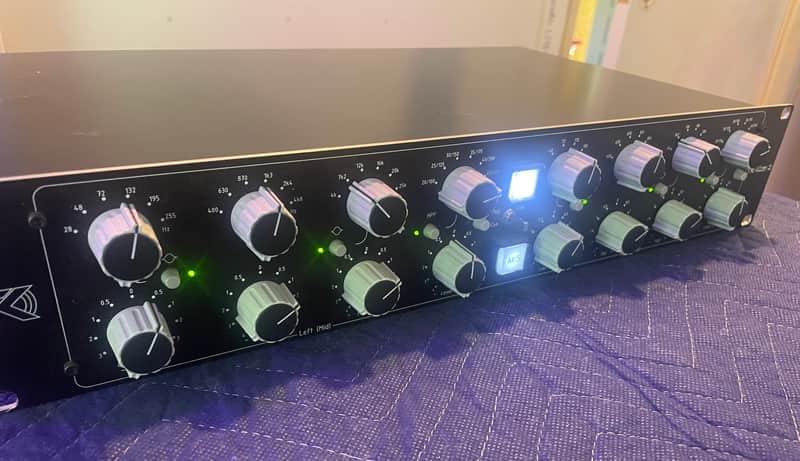 TK Audio TK-Lizer 2 Stereo Baxandall EQ with M/S Circuit 2022 - Present - Black image 1