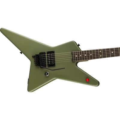 EVH Limited Edition Star, Ebony Fingerboard, Matte Army Drab image 4