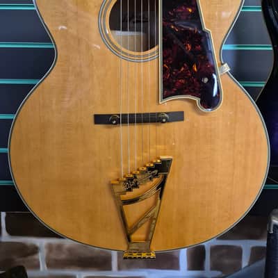 D’Angelico Excel 63 Natural Tint Archtop Electro-Acoustic Guitar image 4