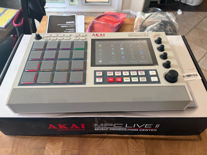 Akai MPC Live II Standalone Sampler / Sequencer Retro Edition 2020 - Present - Grey - OPEN BOX image 1