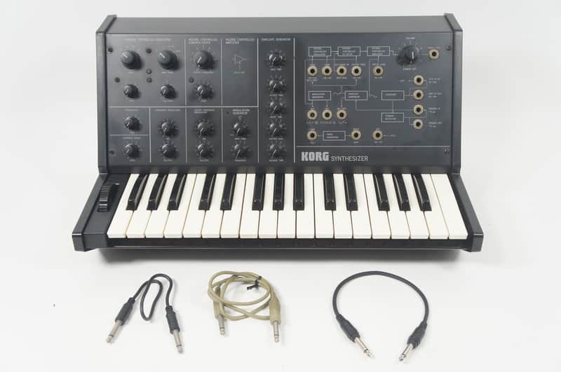 KORG MS-10 Vintage Analog Semi-Modular Synthesizer MS10 w/ Patch Cable image 1
