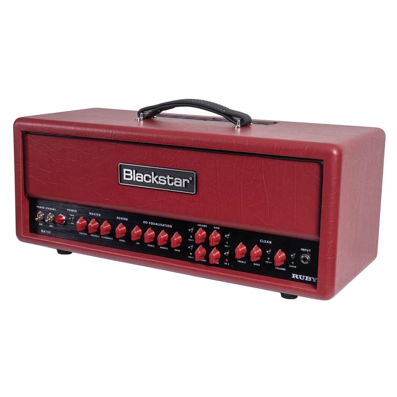 Blackstar DA100 Ruby Doug Aldrich Ruby Signature 100W Tube Guitar Head image 1