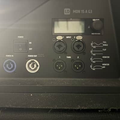 LD Systems LD Systems MON 15 A G3 1,200W 15-inch Powered Coaxial Stage Monitor image 2