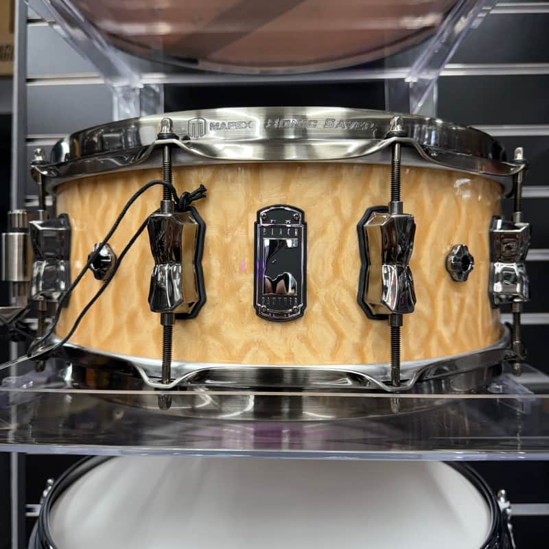 Mapex BPNMW4550LXN Black Panther Pegasus 14x5.5" Maple/Walnut Snare Drum - Natural Gloss image 1