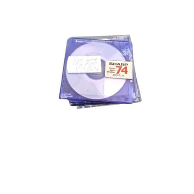 Sharp MD-R74 - Violet X 5 – MiniDisc - Good image 2