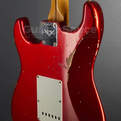 Fender Custom Shop Stratocaster 58 Relic Faded Aged 2022 - Candy Apple Red (COD 1127UG) image 18
