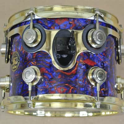 💥 DW USA 10" RACK TOM in BLUE NEBULA for YOUR DRUM SET or PROJECT! 💥 RM131 image 3