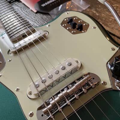 Fender Japan Limited Edition Jaguar FSR Sherwood Green USA Pickups, Alder Body Rosewood Board MIJ image 9