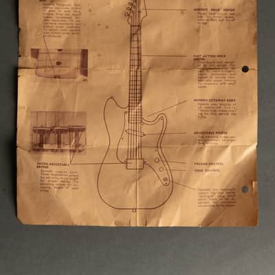 1958 Fender Musicmaster Electric Guitar - OHSC, newly refretted image 8