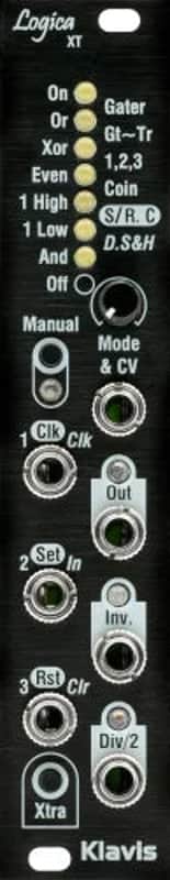 KLAVIS FACEPLATES BLACK PANELS-LOGICA XT : BRAND NEW :  [DETROIT MODULAR] image 1
