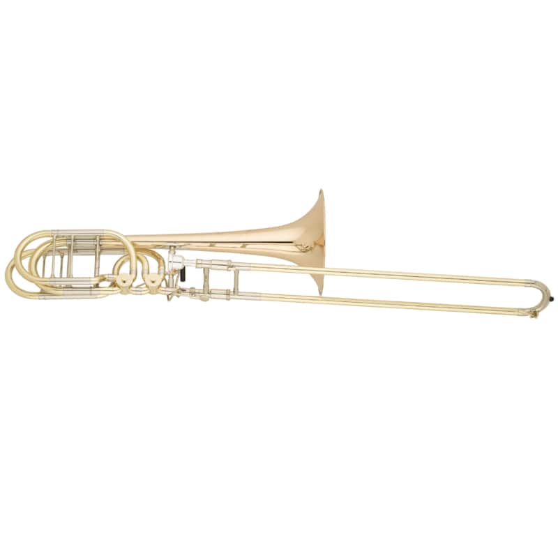 S.E. Shires Model Q36GR Q-Series Bass Trombone with Dual Rotary Valves image 1