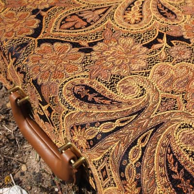 PRS Multi-Fit Hard Guitar Case 2010s - Brown Paisley / Brown Interior image 2
