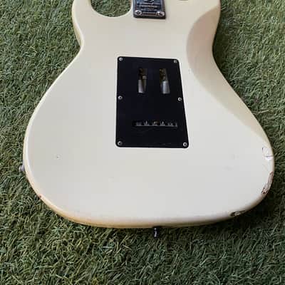 Samick Greg Bennet Signature Series Strat MB-1/PW - Cream Off-White image 11