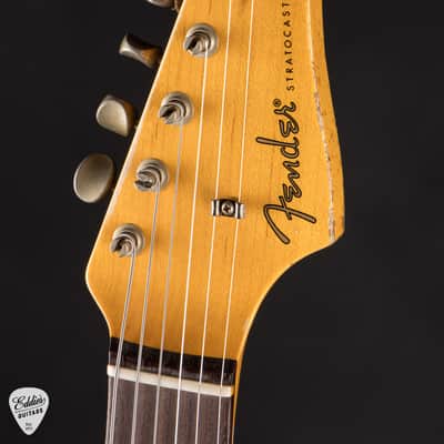 Fender Custom Shop Limited Edition Hotshot Stratocaster Heavy Relic - Aged Shell Pink Sparkle over Aged Purple Sparkle/Fender Custom Shop Event Instrument image 7