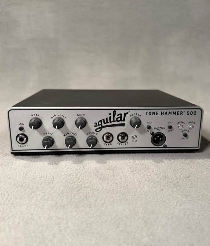 Aguilar Tone Hammer 500 V1 500-Watt Bass Amp Head image 1