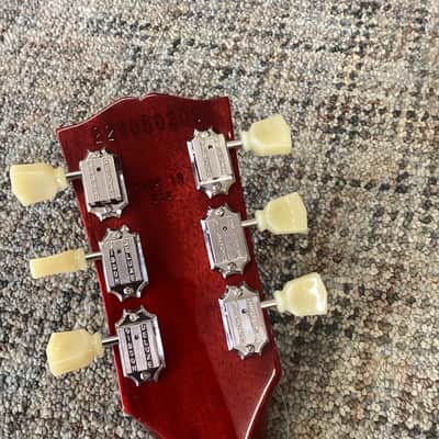 Gibson SG Standard '61 with Maestro Vibrola in Vintage Cherry with Hardcase image 7