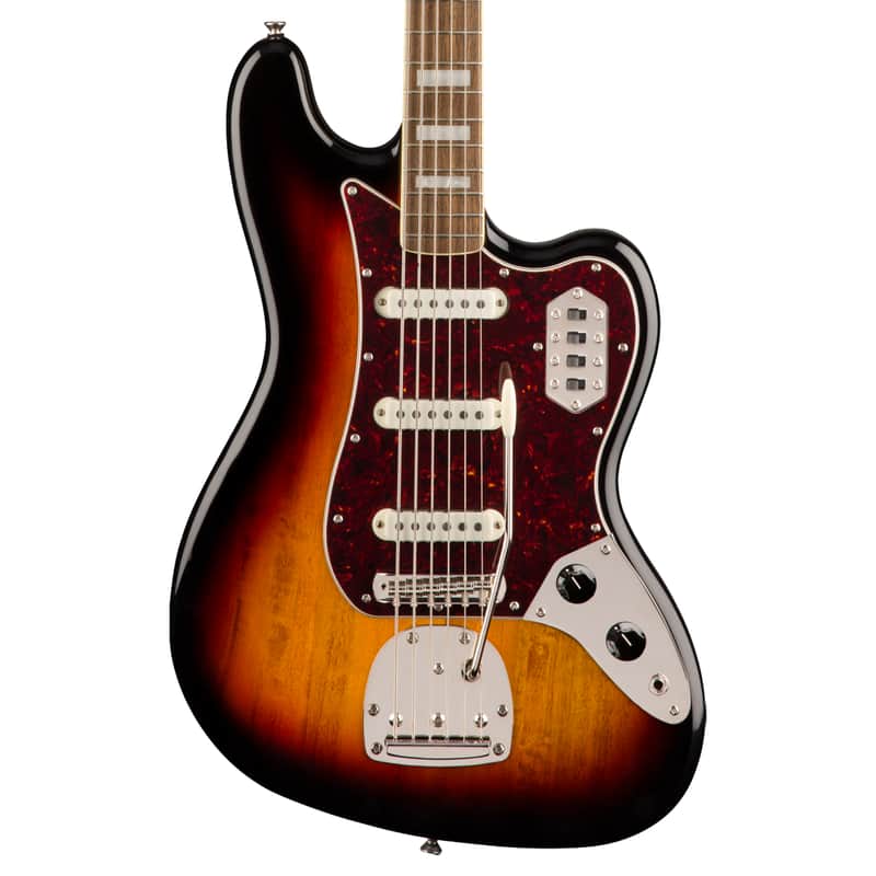 Used Squier Classic Vibe Bass VI - 3-Color Sunburst w/ Laurel FB image 1