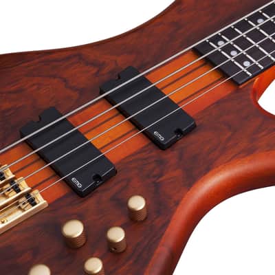 Schecter Stiletto Studio-4 FF Honey Satin image 4