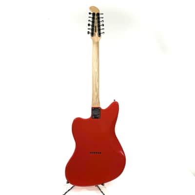 Used Squier Paranormal Jazzmaster XII 12-string Electric Guitar - Fiesta Red image 7