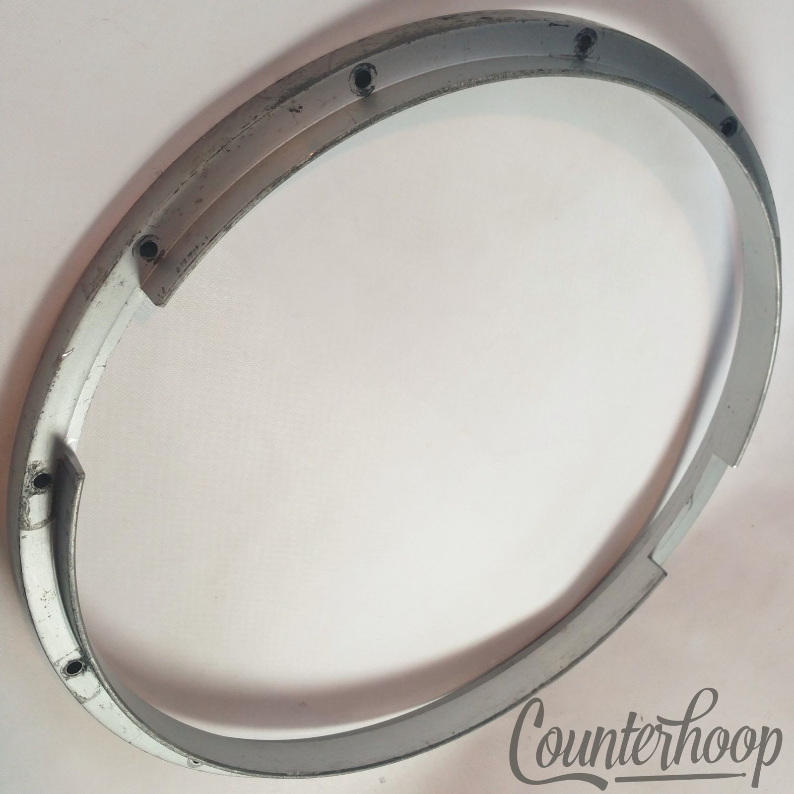 Yamaha 14" Die-Cast 12-Lug Snare Drum Resonant Rim/Hoop Marching Japan 1lb 15oz — main photograph