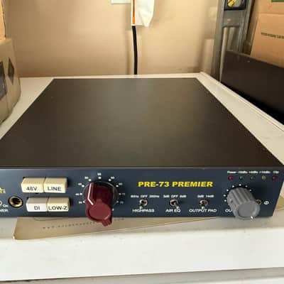 Golden Age Premier PRE-73 Premier Microphone Preamp 2010s - RAF Blue Grey image 4