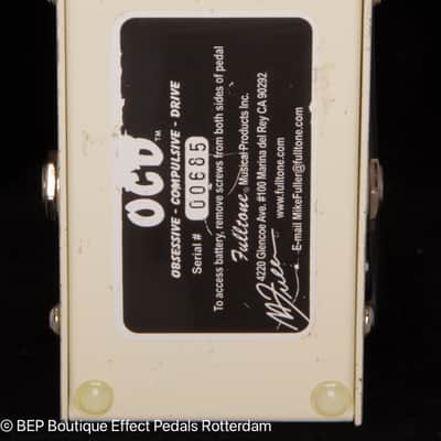 Fulltone OCD V1 Series 1 Obsessive Compulsive Drive s/n 00685, 2005 as used by Keith Richards image 9