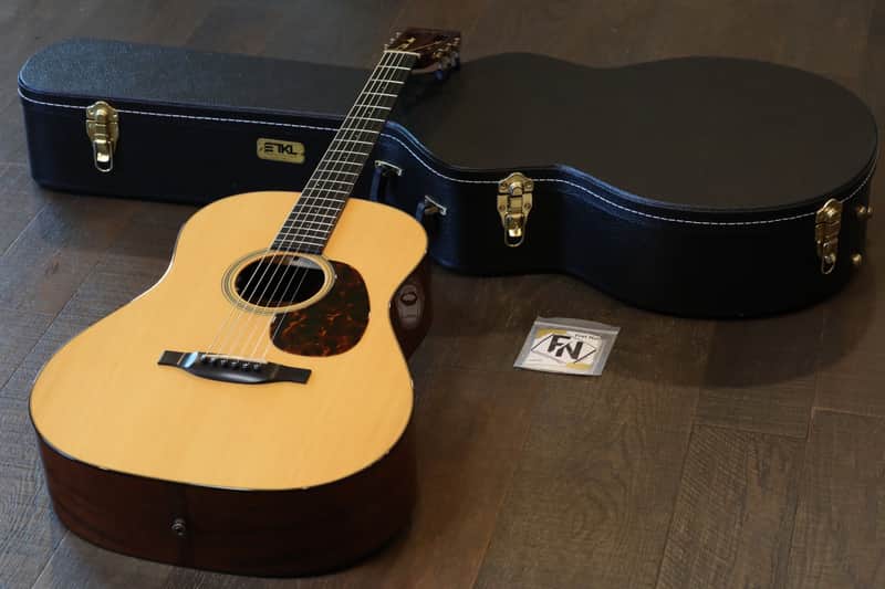 2012 Bourgeois Custom DS Acoustic/ Electric Guitar Adirondack Spruce & Figured Mahogany + Hard Case image 1