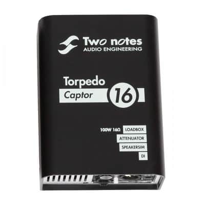Two Notes Torpedo Captor Reactive Loadbox DI and Attenuator - 16 ohm image 1