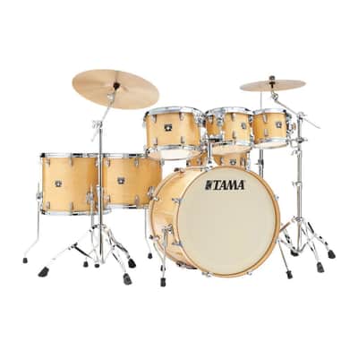 TAMA Superstar Classic 7-Piece Shell Pack with 22" Bass Drum (Gloss Natural Blonde) image 1
